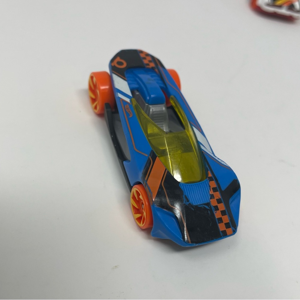 Hot Wheels & Matchbox Lot 4 - Street Creeper Warp Speeder Fast Fish Forklift - Picture 6 of 13